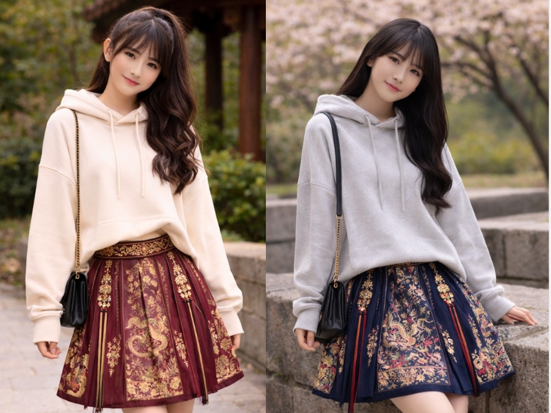 váy mã diện nữ