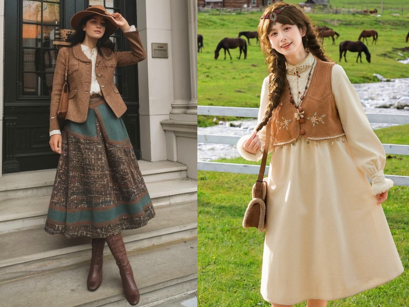 chân váy mã diện