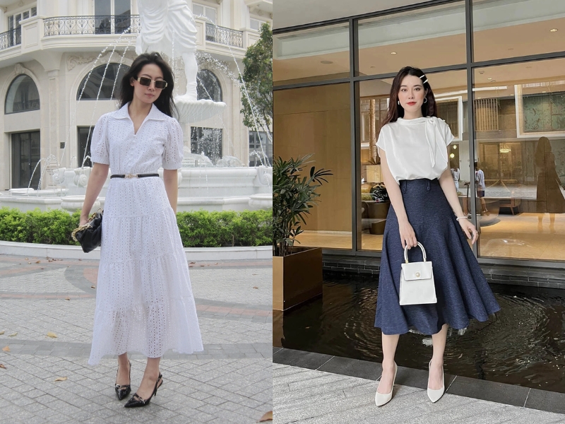 các kiểu váy hè đẹp nhất