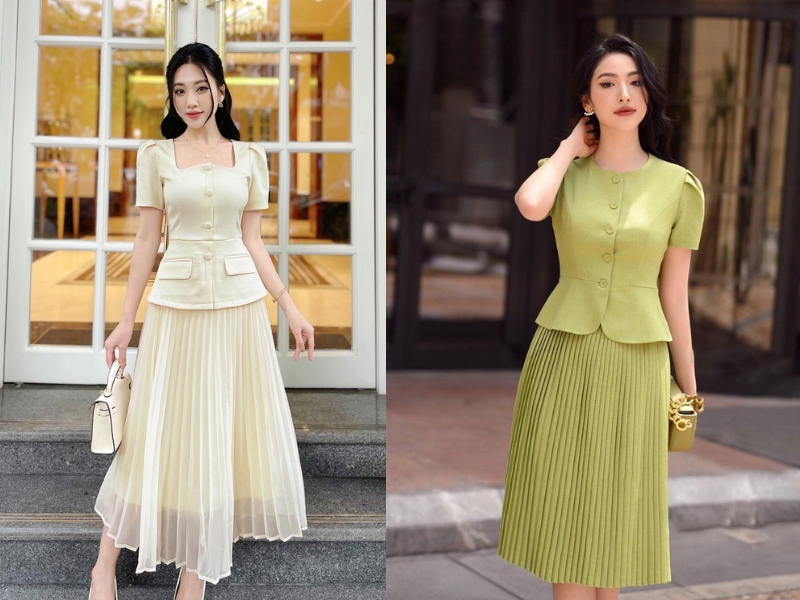 các kiểu váy mùa hè đẹp