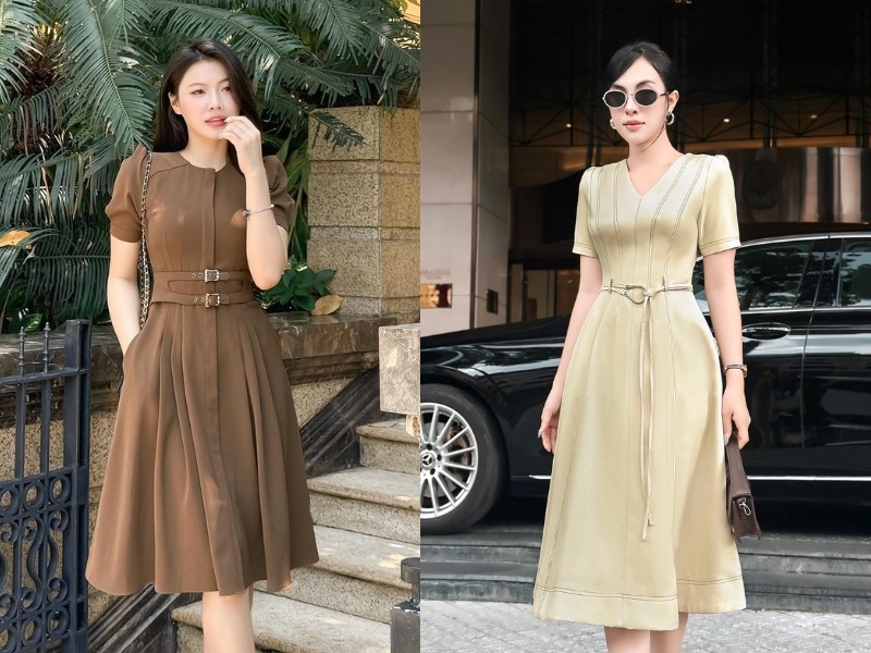 các mẫu váy hè đẹp