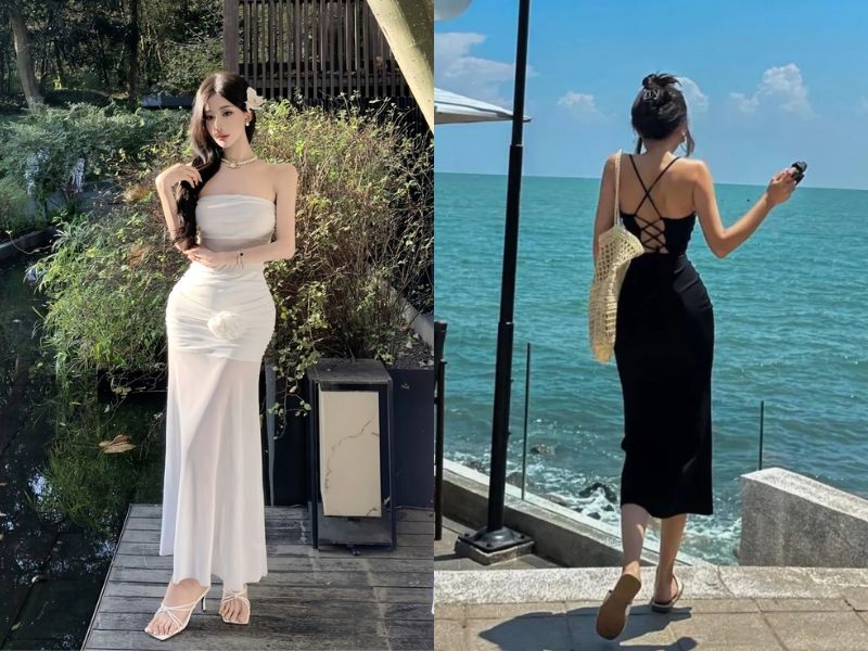 các mẫu váy mặc đi biển đẹp