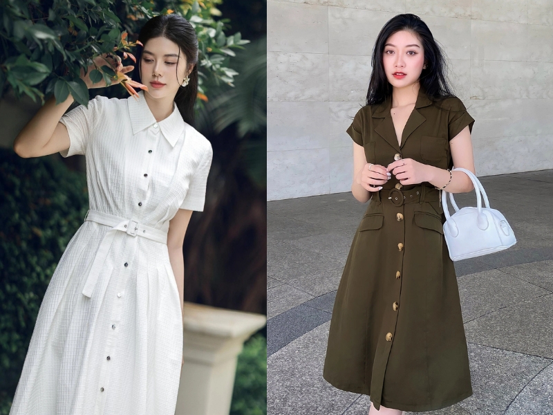 các mẫu váy hè đẹp