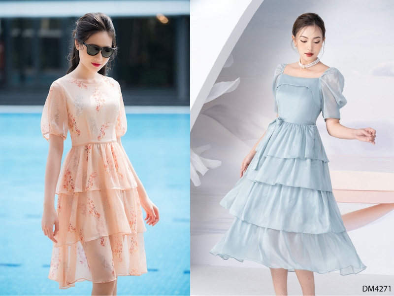 các kiểu váy mùa hè đẹp