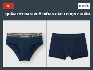 các loại quần lót nam