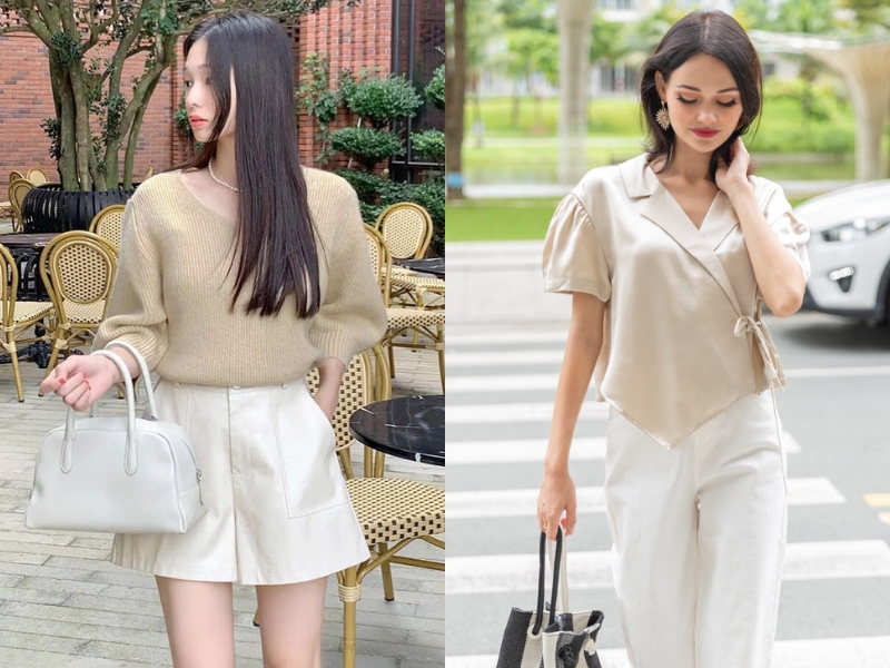 phối màu quần áo nữ