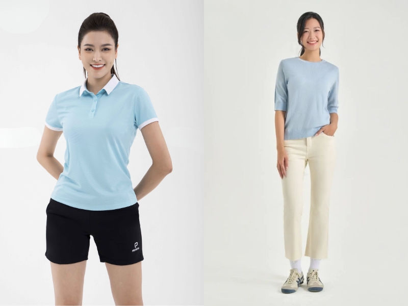 cách phối màu quần áo nữ đẹp