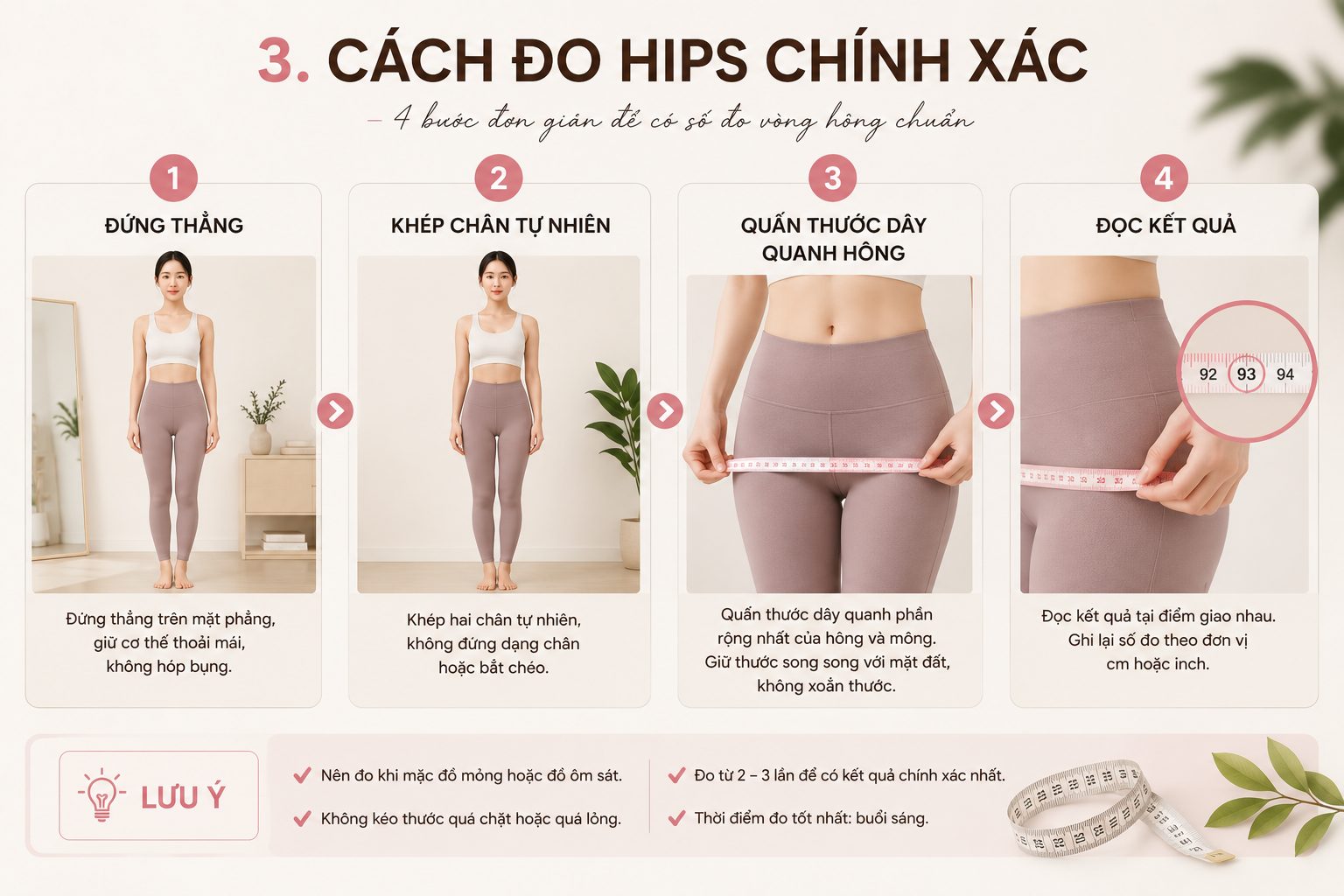 cách đo hips chuẩn