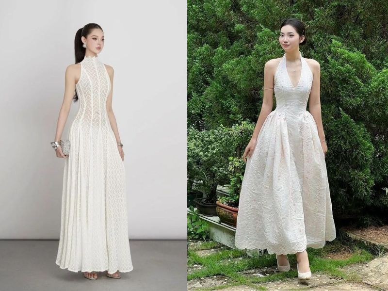 đầm dự tiệc cho mẹ và bé
