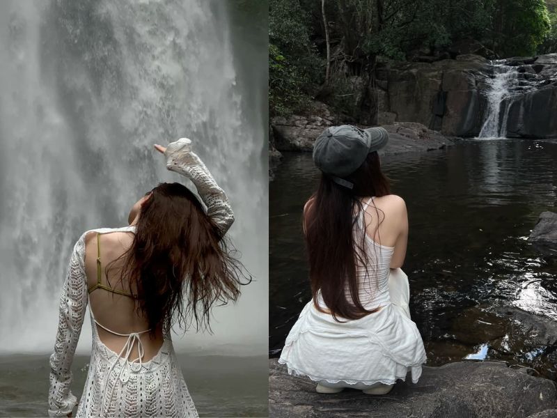 đi thác nên mặc gì