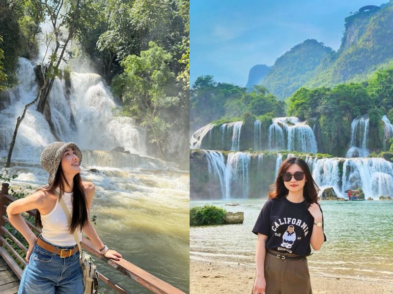 đi thác nên mặc gì
