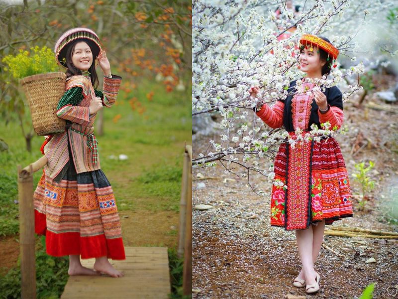 dân tộc h mông trang phục