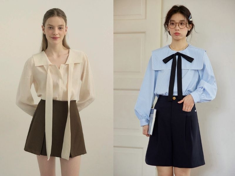 các kiểu áo đẹp nhất hiện nay