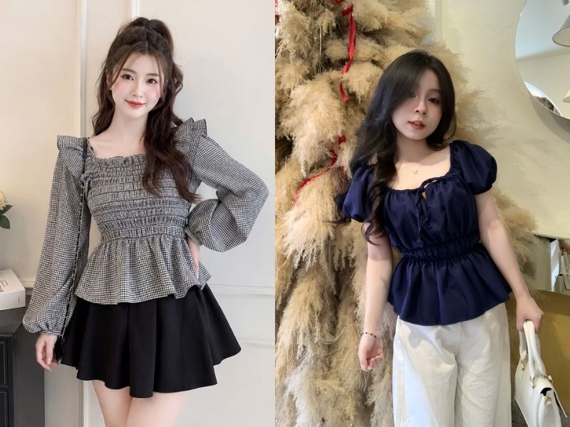 các kiểu áo đẹp nhất hiện nay