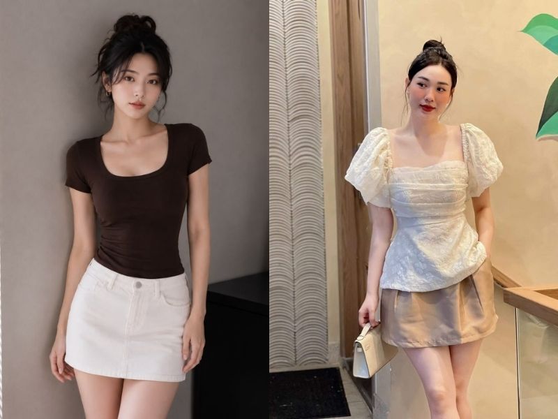 các kiểu áo đẹp nhất hiện nay