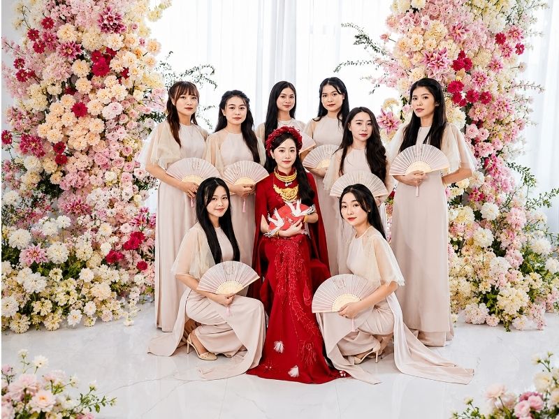 bảng size áo dài nữ
