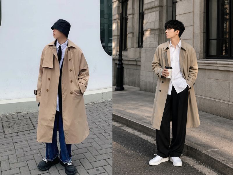 phối đồ áo sơ mi trắng nam