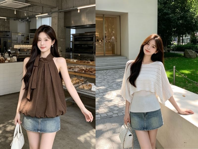 các kiểu áo đẹp nhất hiện nay