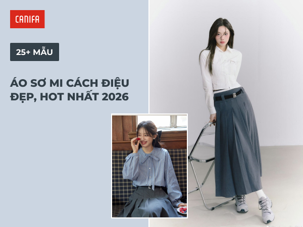 Áo sơ mi cách điệu