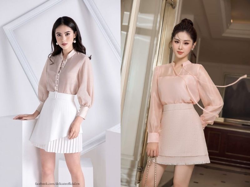 các kiểu áo đẹp nhất hiện nay
