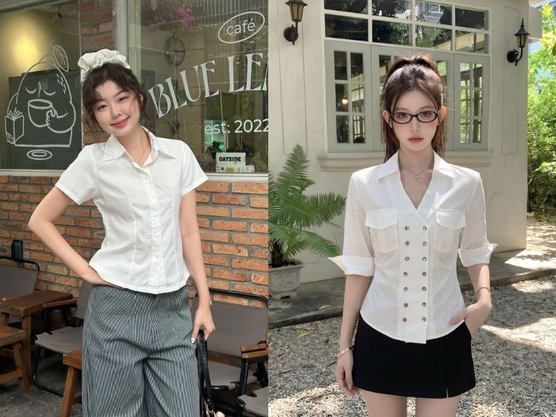các kiểu áo đẹp nhất hiện nay