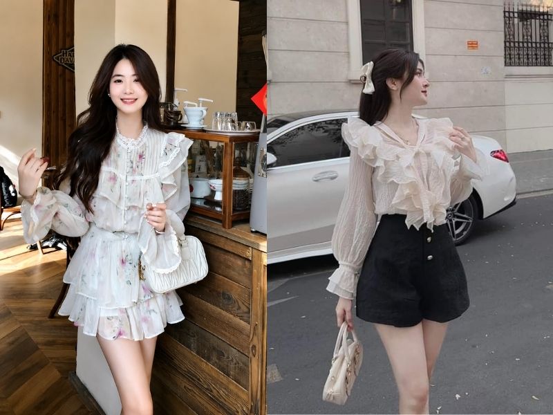 các kiểu áo đẹp nhất hiện nay