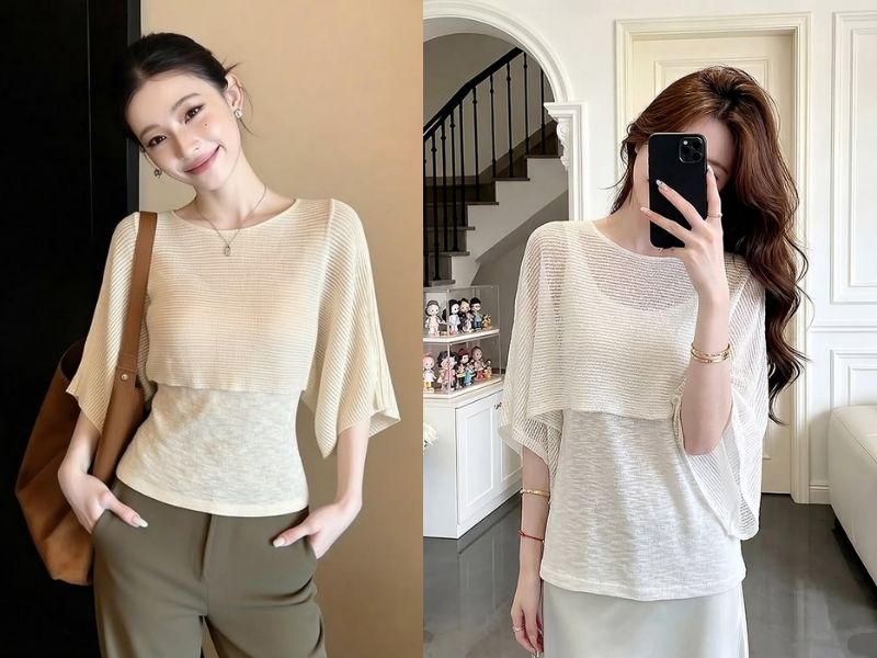 các kiểu áo đẹp nhất hiện nay