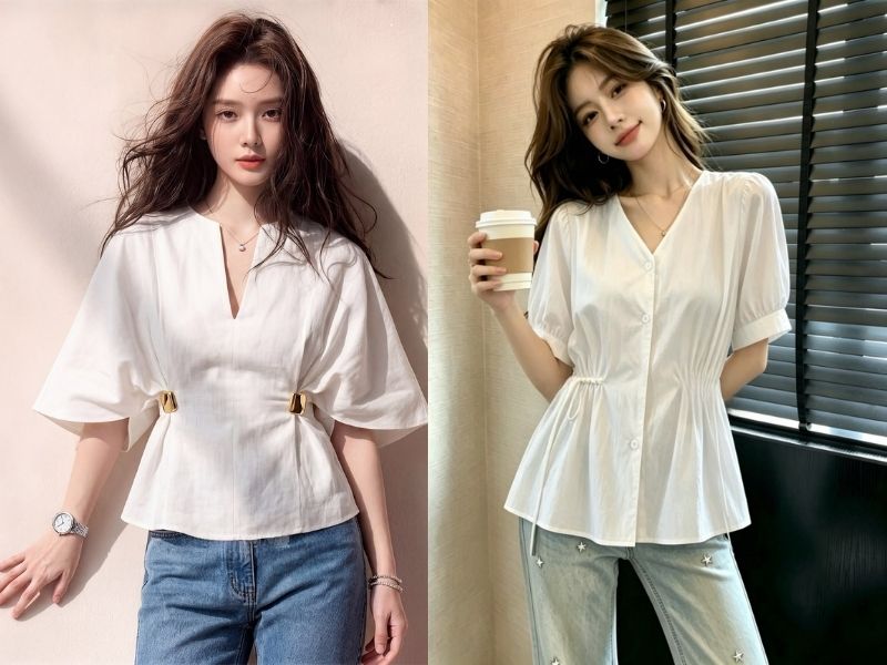 các kiểu áo đẹp nhất hiện nay
