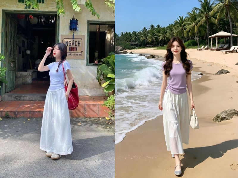 áo thun đi biển