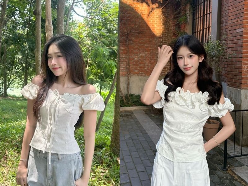 các kiểu áo đẹp nhất hiện nay
