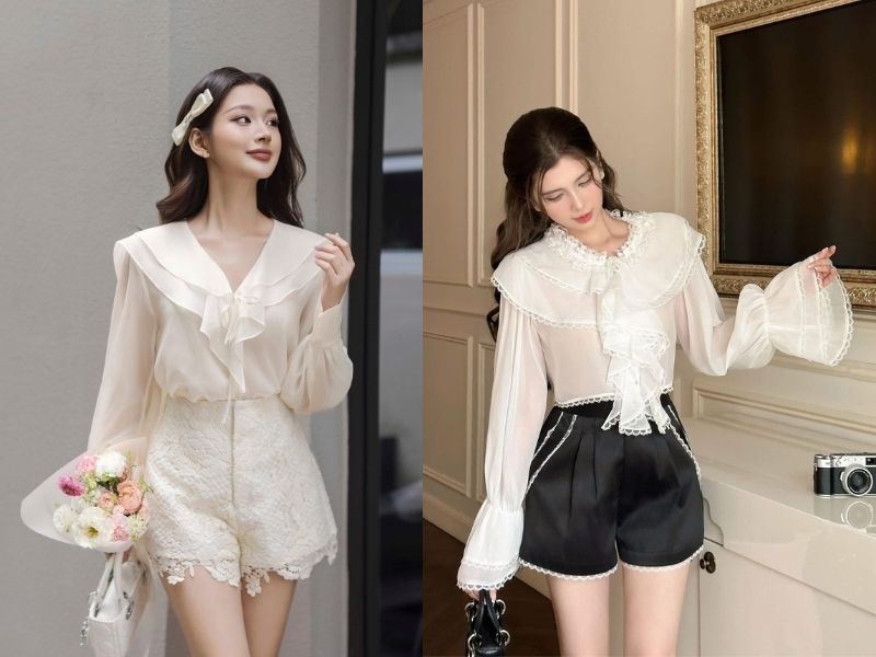 các kiểu áo đẹp nhất hiện nay