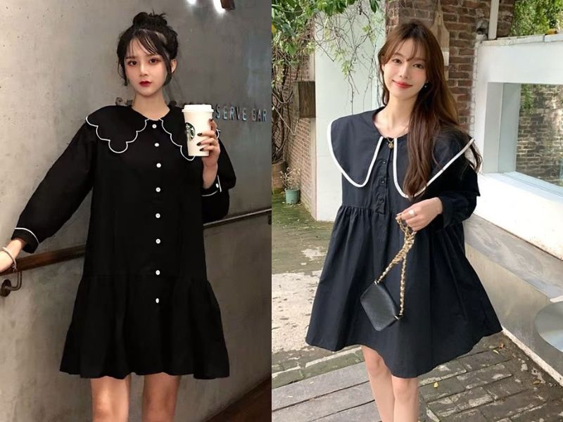 Đầm suông chữ A