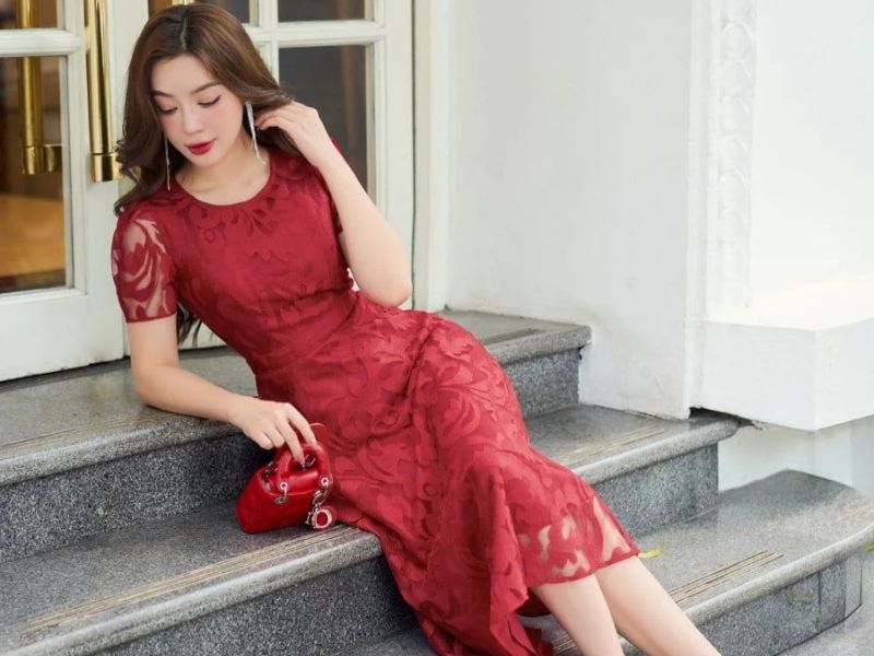 Đầm suông chữ A