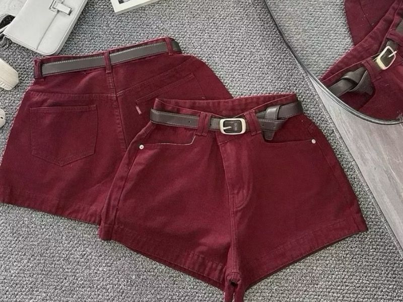 Quần short chữ A thoải mái