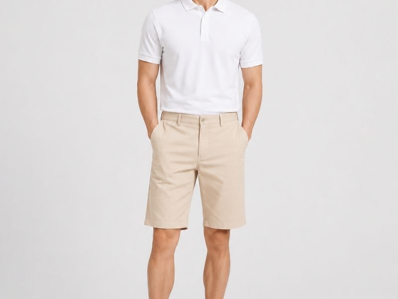 Quần short Bermuda che khuyết điểm