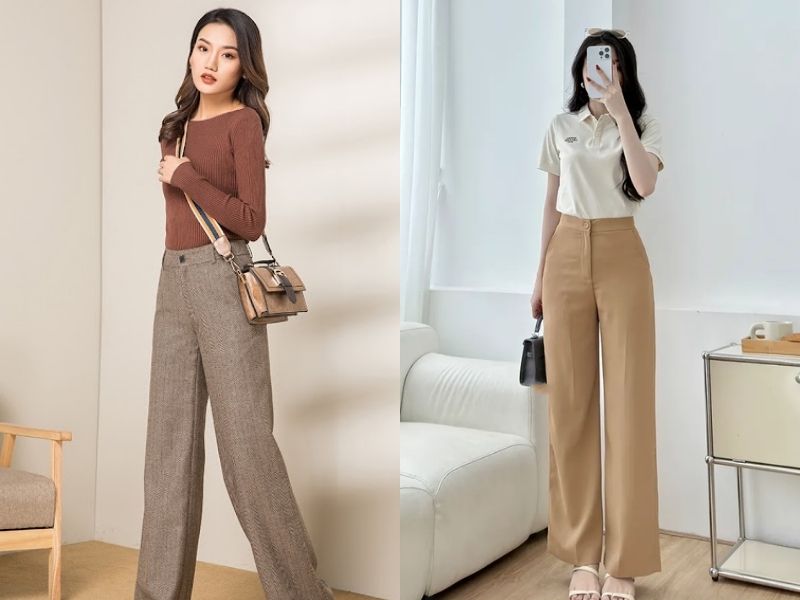 Quần tây suông thanh lịch