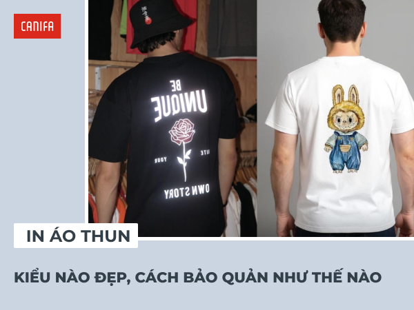 In áo thun kiểu nào đẹp