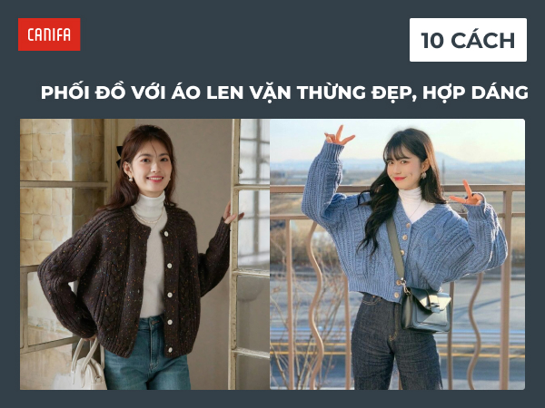 Áo len vặn thừng