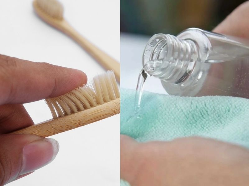 cách tẩy vết mốc trên áo phao