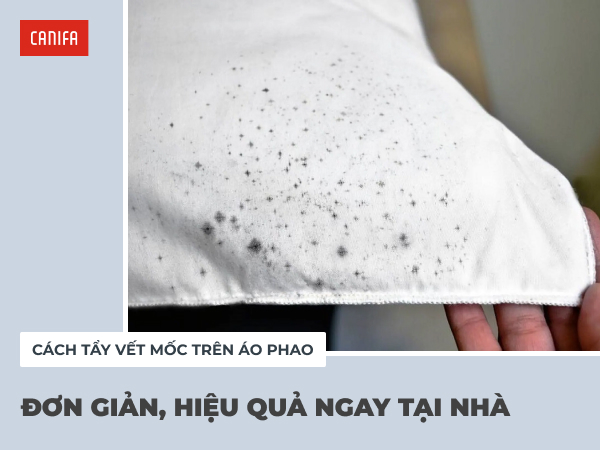 cách tẩy vết mốc trên áo phao
