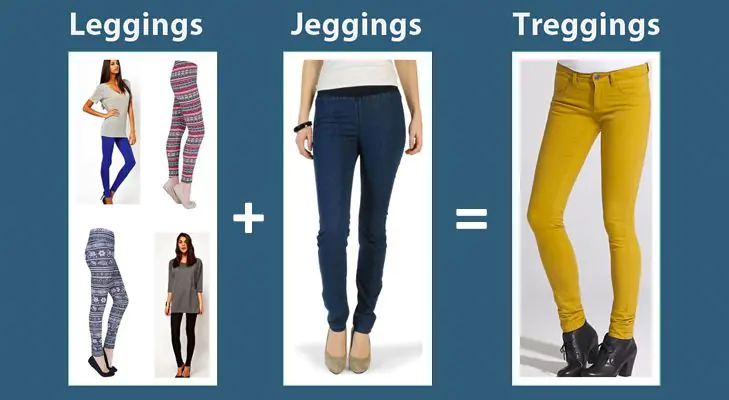 Quần tregging là gì? Phân biệt quần tregging với quần legging