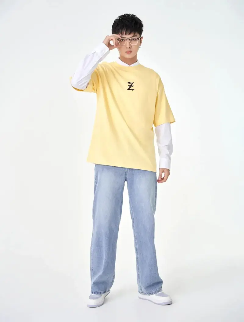 Áo Thun Unisex và Quần Jeans
