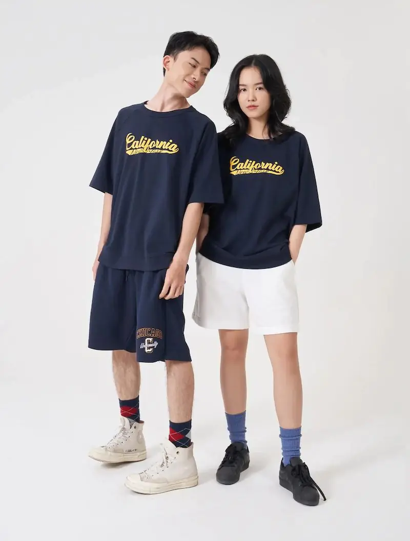 Áo Thun Unisex và Quần Short