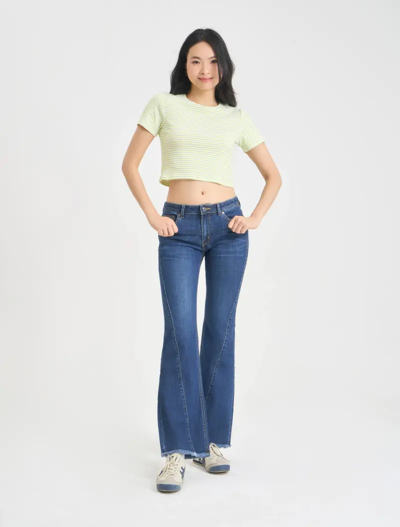 Màu xanh lá cây kết hợp với màu xanh dương