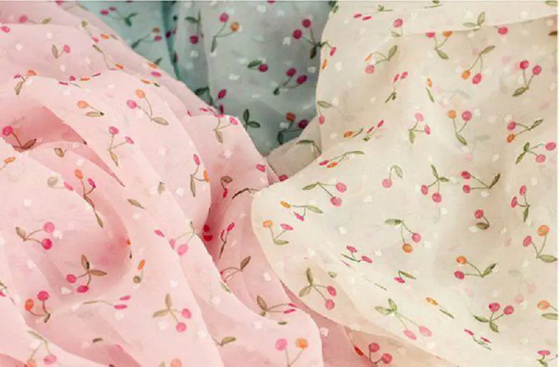 So sánh vải Chiffon và vải voan