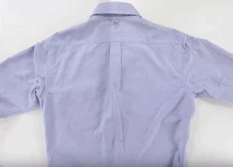 cách gấp áo sơ mi gọn, đẹp và không nhăn