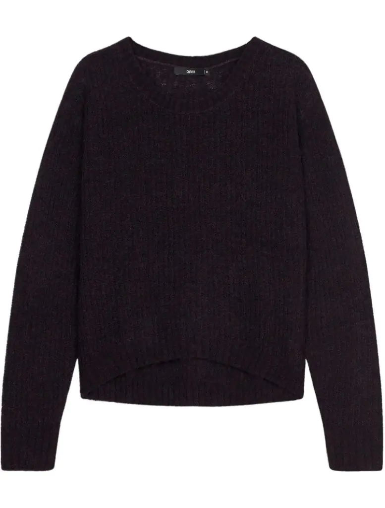 các mẫu áo len nữ đẹp - áo len croptop