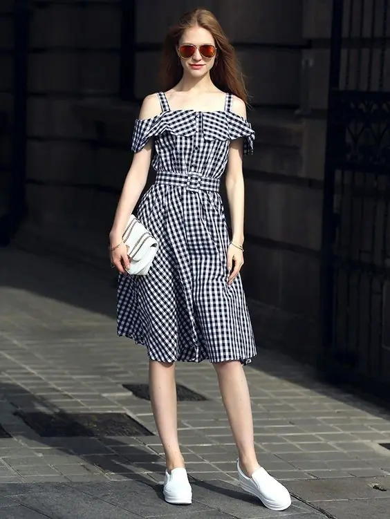 Váy maxi ngắn giúp ăn gian chiều cao