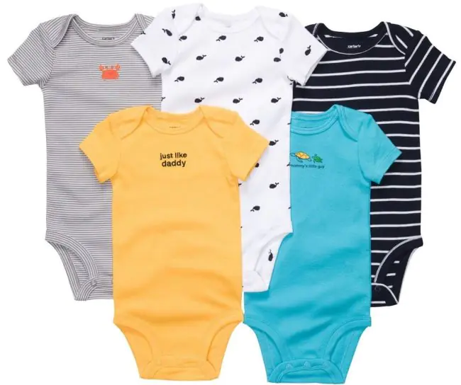 Quần áo sơ sinh từ chất liệu cotton