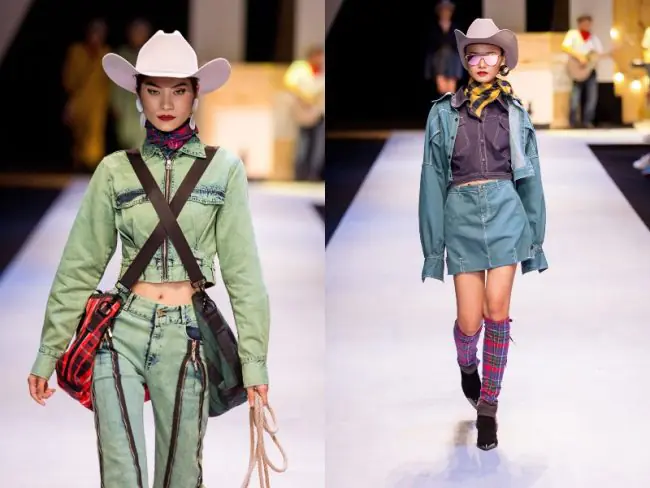 áo khoác jeans lửng cho nữ